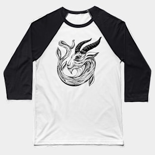 Capricorn Baseball T-Shirt